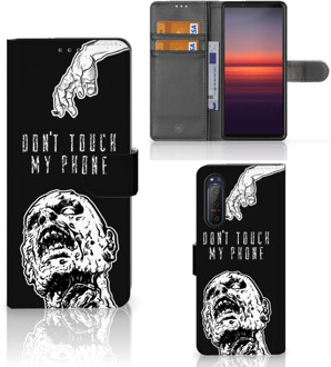 B2Ctelecom Sony Xperia 5II Telefoonhoesje met Pasjeshouder Zombie