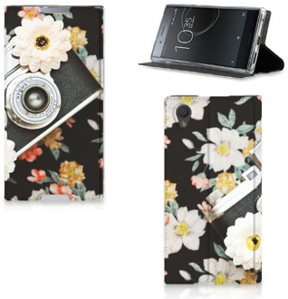 B2Ctelecom Sony Xperia L1 Flip Cover Vintage Camera