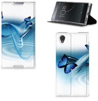 B2Ctelecom Sony Xperia L1 Flip Cover Vlinders