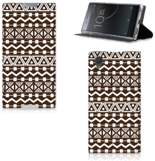 B2Ctelecom Sony Xperia L1 Standcase Hoesje Aztec Brown