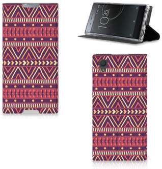 B2Ctelecom Sony Xperia L1 Standcase Hoesje Aztec Purple