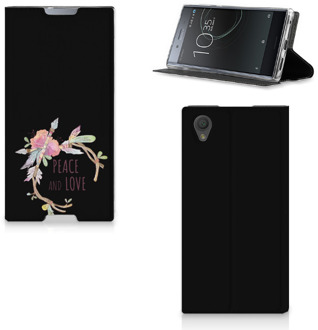 B2Ctelecom Sony Xperia L1 Standcase Hoesje Boho Text