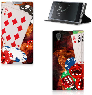 B2Ctelecom Sony Xperia L1 Standcase Hoesje Casino