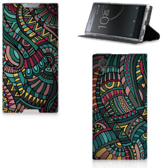 B2Ctelecom Sony Xperia L1 Standcase Hoesje Design Aztec