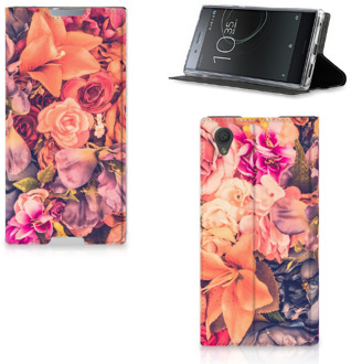 B2Ctelecom Sony Xperia L1 Standcase Hoesje Design Bosje Bloemen