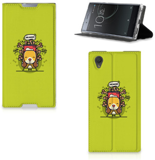 B2Ctelecom Sony Xperia L1 Standcase Hoesje Design Doggy Biscuit