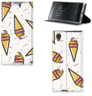 B2Ctelecom Sony Xperia L1 Standcase Hoesje Design Icecream