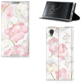 B2Ctelecom Sony Xperia L1 Standcase Hoesje Design Lovely Flowers