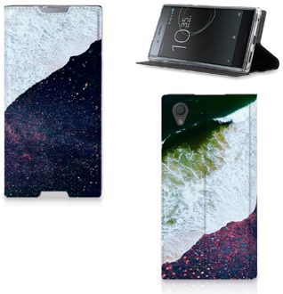 B2Ctelecom Sony Xperia L1 Standcase Hoesje Design Sea in Space