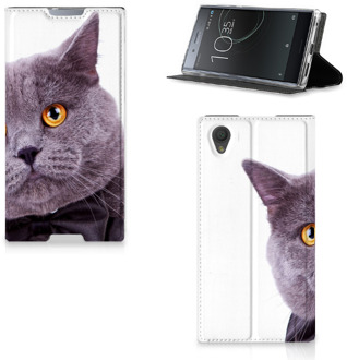 B2Ctelecom Sony Xperia L1 Standcase Hoesje Kat