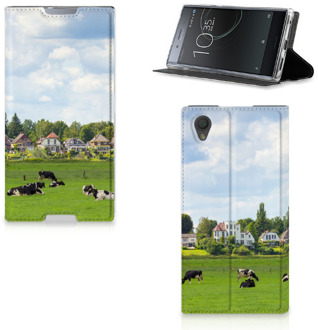 B2Ctelecom Sony Xperia L1 Standcase Hoesje Koeien