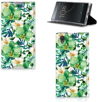 B2Ctelecom Sony Xperia L1 Standcase Hoesje Orchidee Groen