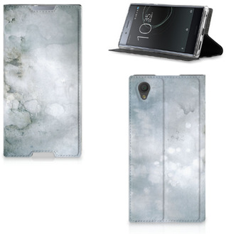 B2Ctelecom Sony Xperia L1 Standcase Hoesje Painting Grey