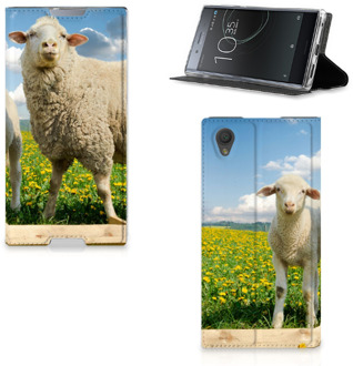 B2Ctelecom Sony Xperia L1 Standcase Hoesje Schaap en Lammetje