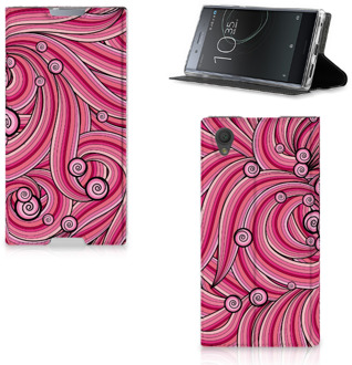 B2Ctelecom Sony Xperia L1 Standcase Hoesje Swirl Pink