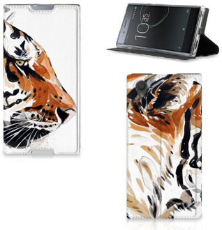 B2Ctelecom Sony Xperia L1 Standcase Hoesje Watercolor Tiger