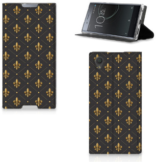 B2Ctelecom Sony Xperia L1 Uniek Standcase Hoesje Franse Lelie