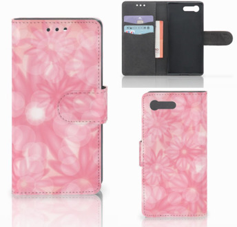 B2Ctelecom Sony Xperia X Compact Bookcase Spring Flowers