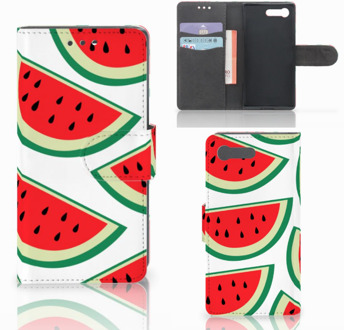 B2Ctelecom Sony Xperia X Compact Bookcase Watermelons