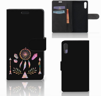 B2Ctelecom Sony Xperia XZ | Sony Xperia XZs Bookcase Boho Dreamcatcher