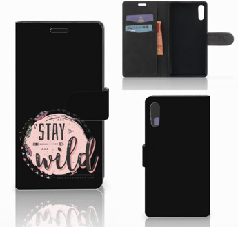 B2Ctelecom Sony Xperia XZ | Sony Xperia XZs Bookcase Boho Stay Wild