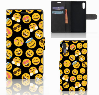 B2Ctelecom Sony Xperia XZ | Sony Xperia XZs Bookcase Design Emoji