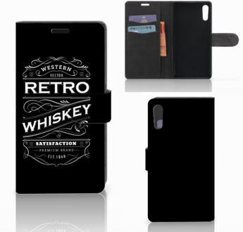 B2Ctelecom Sony Xperia XZ | Sony Xperia XZs Bookcase Design Whiskey