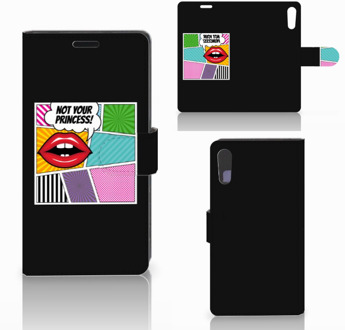 B2Ctelecom Sony Xperia XZ | Sony Xperia XZs Bookcase Popart Princess