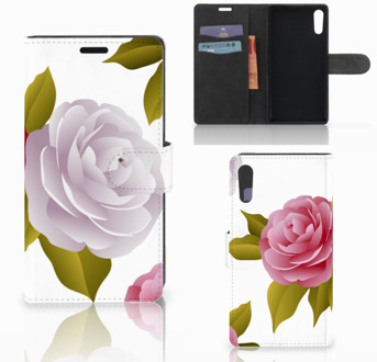 B2Ctelecom Sony Xperia XZ | Sony Xperia XZs Bookcase Roses