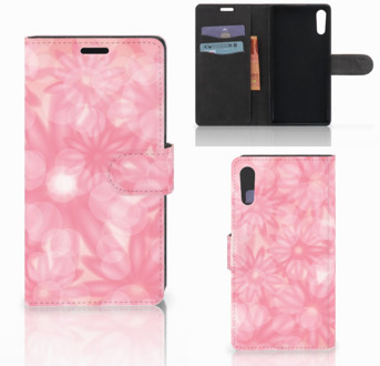 B2Ctelecom Sony Xperia XZ | Sony Xperia XZs Bookcase Spring Flowers