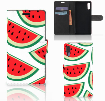 B2Ctelecom Sony Xperia XZ | Sony Xperia XZs Bookcase Watermelons