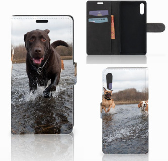 B2Ctelecom Sony Xperia XZ Uniek Design Hoesje Honden