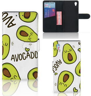 B2Ctelecom Sony Xperia Z3 Bookcase Hoesje Avocado Singing