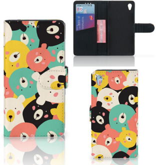 B2Ctelecom Sony Xperia Z3 Bookcase Hoesje Bears