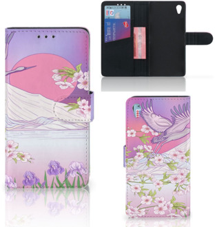 B2Ctelecom Sony Xperia Z3 Bookcase Hoesje Bird Flying