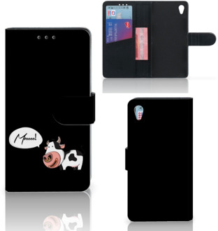 B2Ctelecom Sony Xperia Z3 Bookcase Hoesje Design Cow