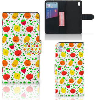 B2Ctelecom Sony Xperia Z3 Bookcase Hoesje Design Fruits