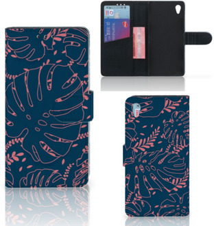 B2Ctelecom Sony Xperia Z3 Bookcase Hoesje Design Palm Leaves