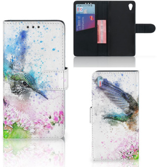 B2Ctelecom Sony Xperia Z3 Bookcase Hoesje Design Vogel