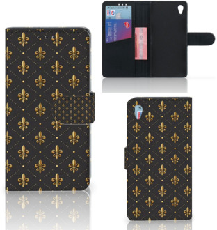 B2Ctelecom Sony Xperia Z3 Bookcase Hoesje Franse Lelie