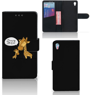 B2Ctelecom Sony Xperia Z3 Bookcase Hoesje Giraffe