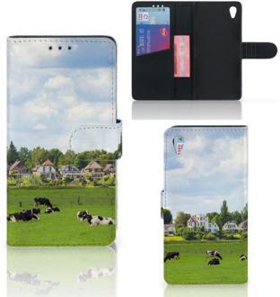 B2Ctelecom Sony Xperia Z3 Bookcase Hoesje Koeien