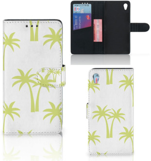 B2Ctelecom Sony Xperia Z3 Bookcase Hoesje Palmtrees