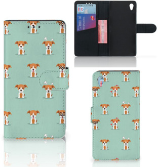 B2Ctelecom Sony Xperia Z3 Bookcase Hoesje Pups