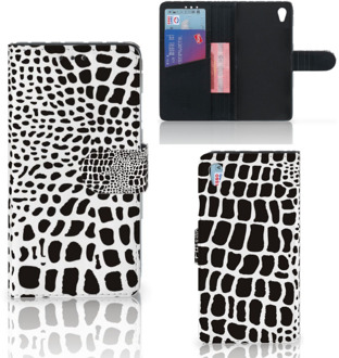 B2Ctelecom Sony Xperia Z3 Bookcase Hoesje Slangenprint