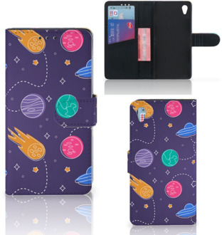 B2Ctelecom Sony Xperia Z3 Bookcase Hoesje Space