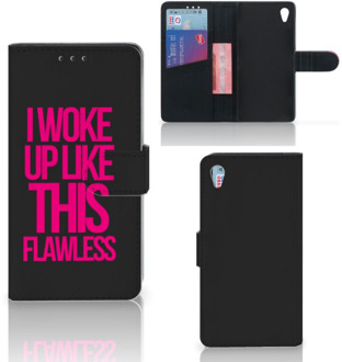 B2Ctelecom Sony Xperia Z3 Bookcase Hoesje Woke Up