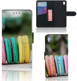 B2Ctelecom Sony Xperia Z3 Uniek Ontworpen Hoesje Macarons