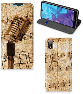 B2Ctelecom Stand Case Huawei Y5 (2019) Bladmuziek