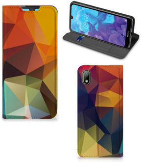 B2Ctelecom Stand Case Huawei Y5 (2019) Polygon Color